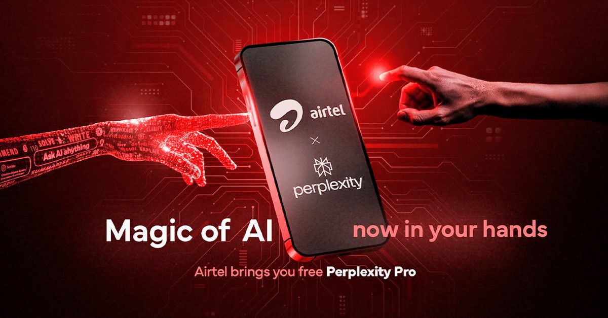 Bharti Airtel Partners with Perplexity to Offer ₹17,000 AI Tool Free ...